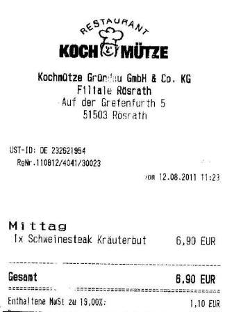 ihbj Hffner Kochmtze Restaurant